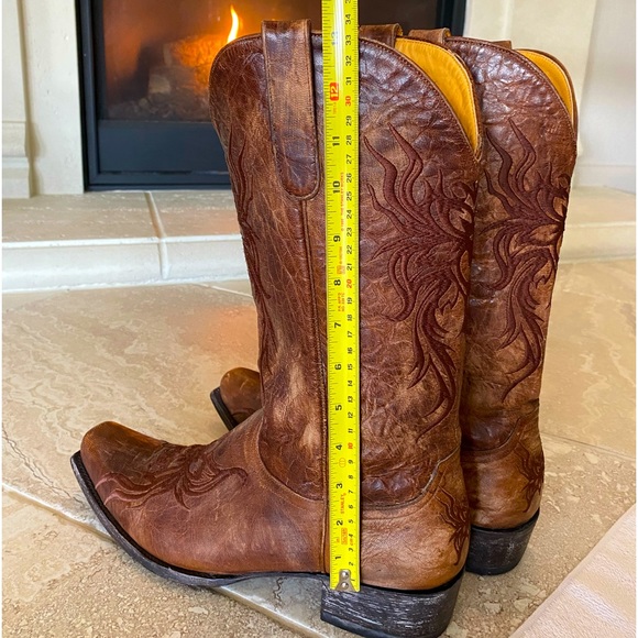 Old Gringo Rustic Distressed Cowboy Boots - Picture 7 of 10